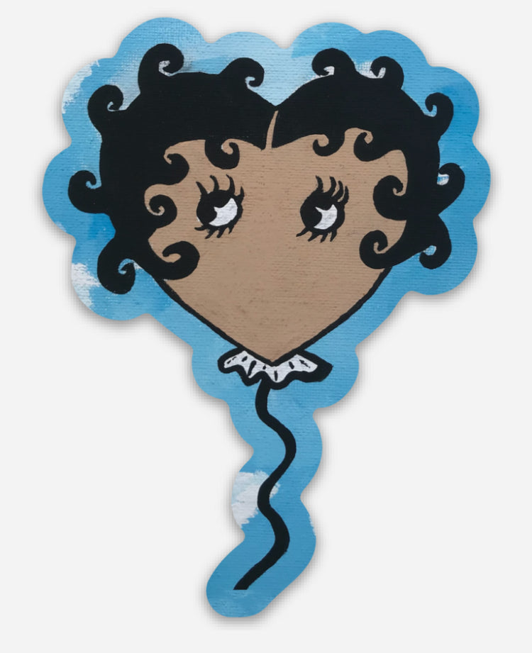 Betty boop sticker