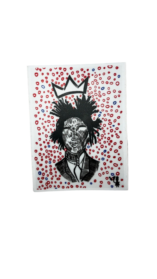 Jean-Michel Basquiat [sticker]